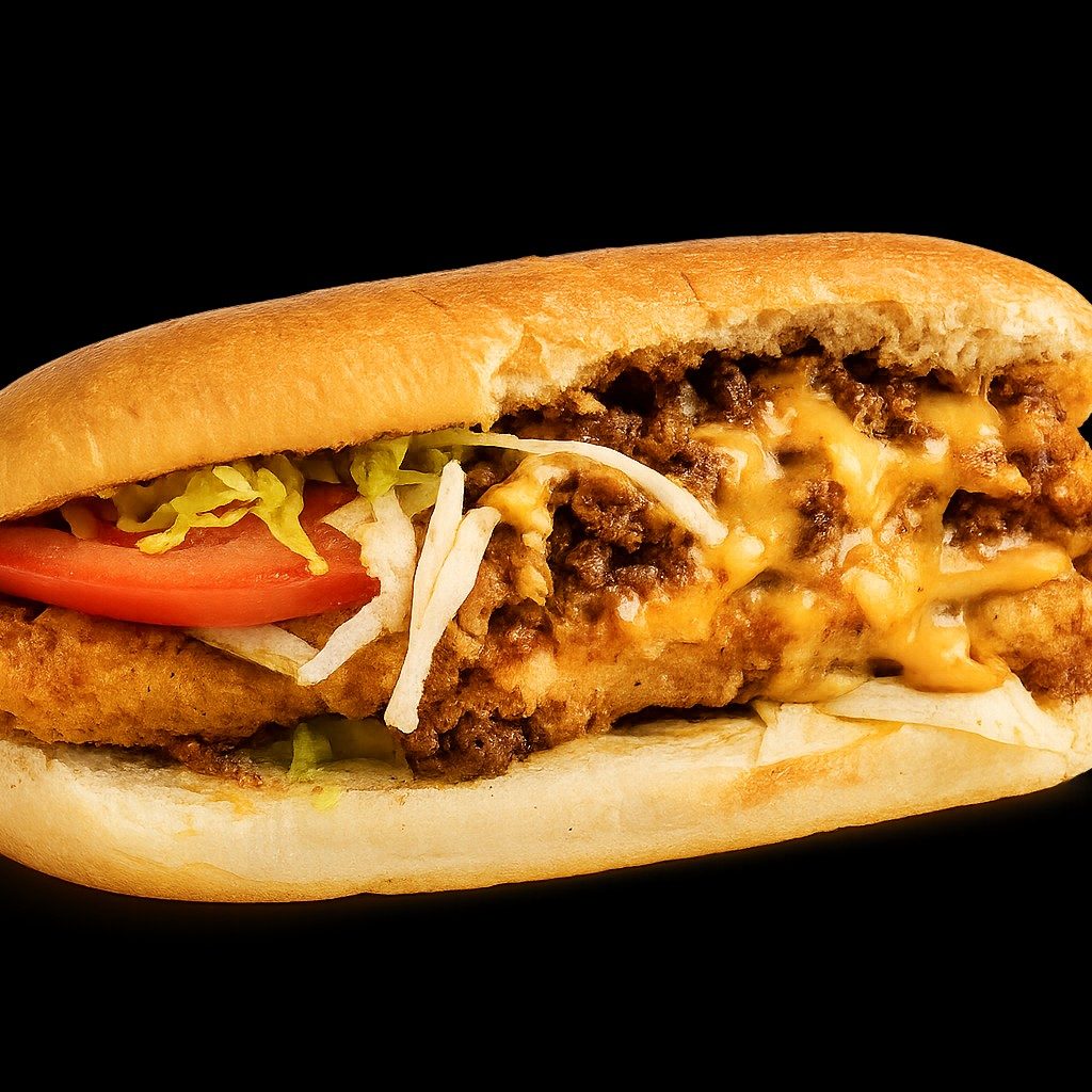 Chopped Cheese Sandwich.