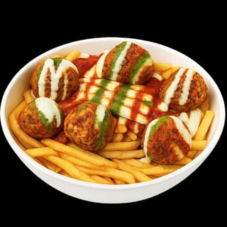 Falafel Loaded Fries