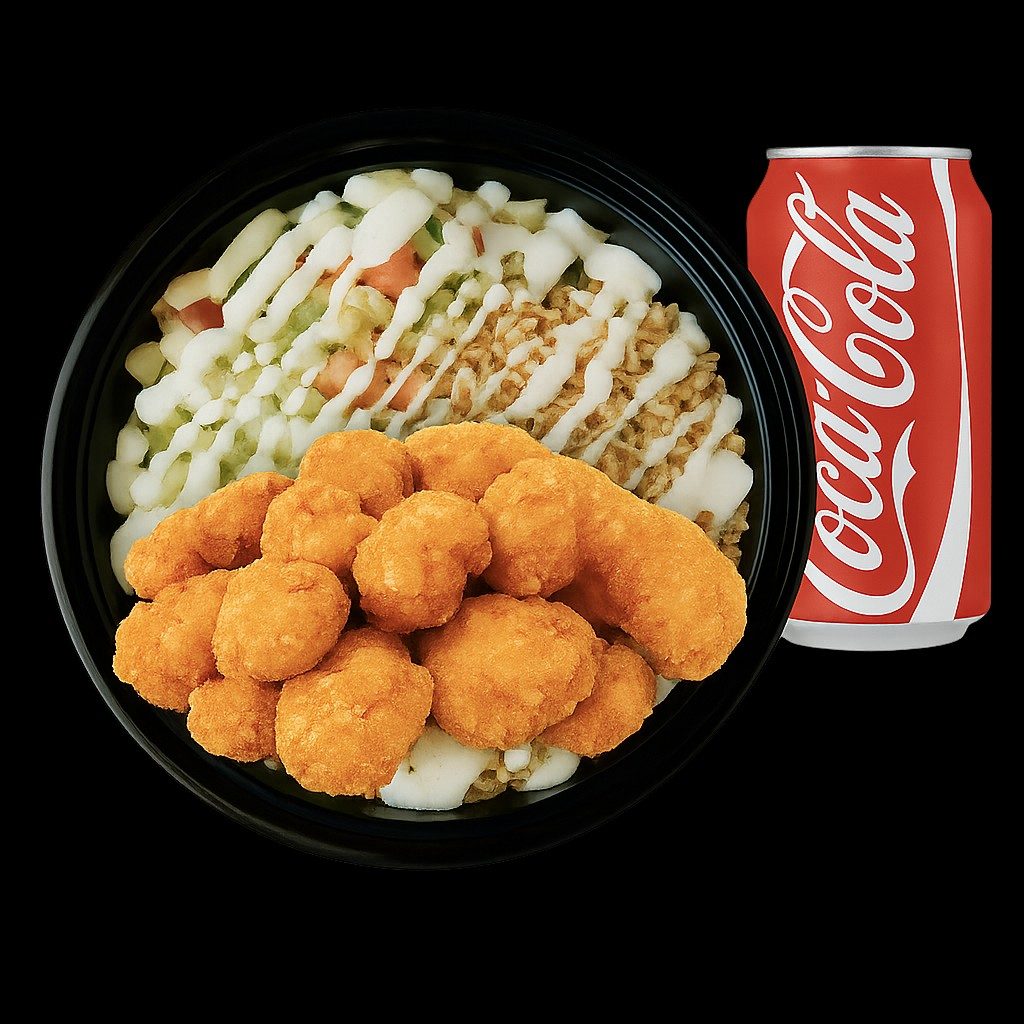 Popcorn Chicken Platter.