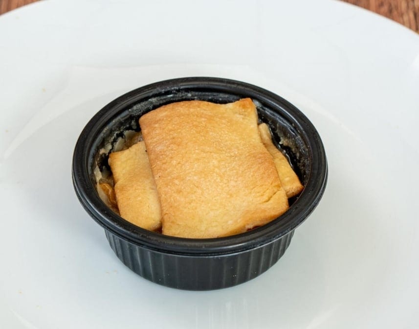 Peach Cobbler.