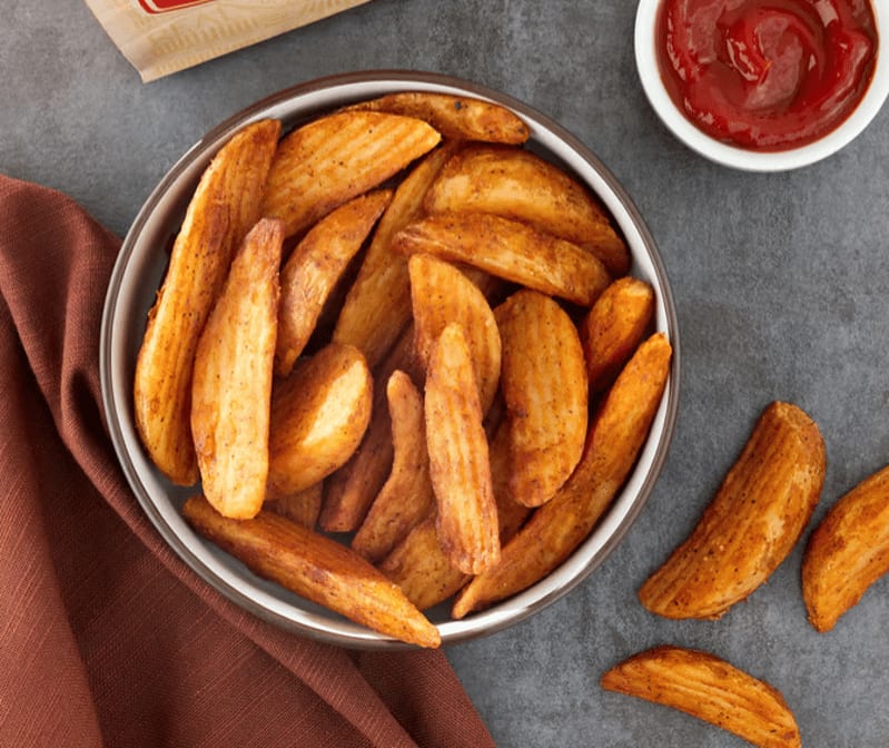 Potato Wedges.