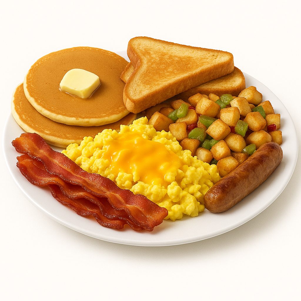 B7. Pancake Platter.