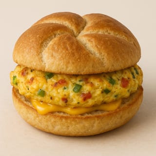 B5. Omelet on Roll