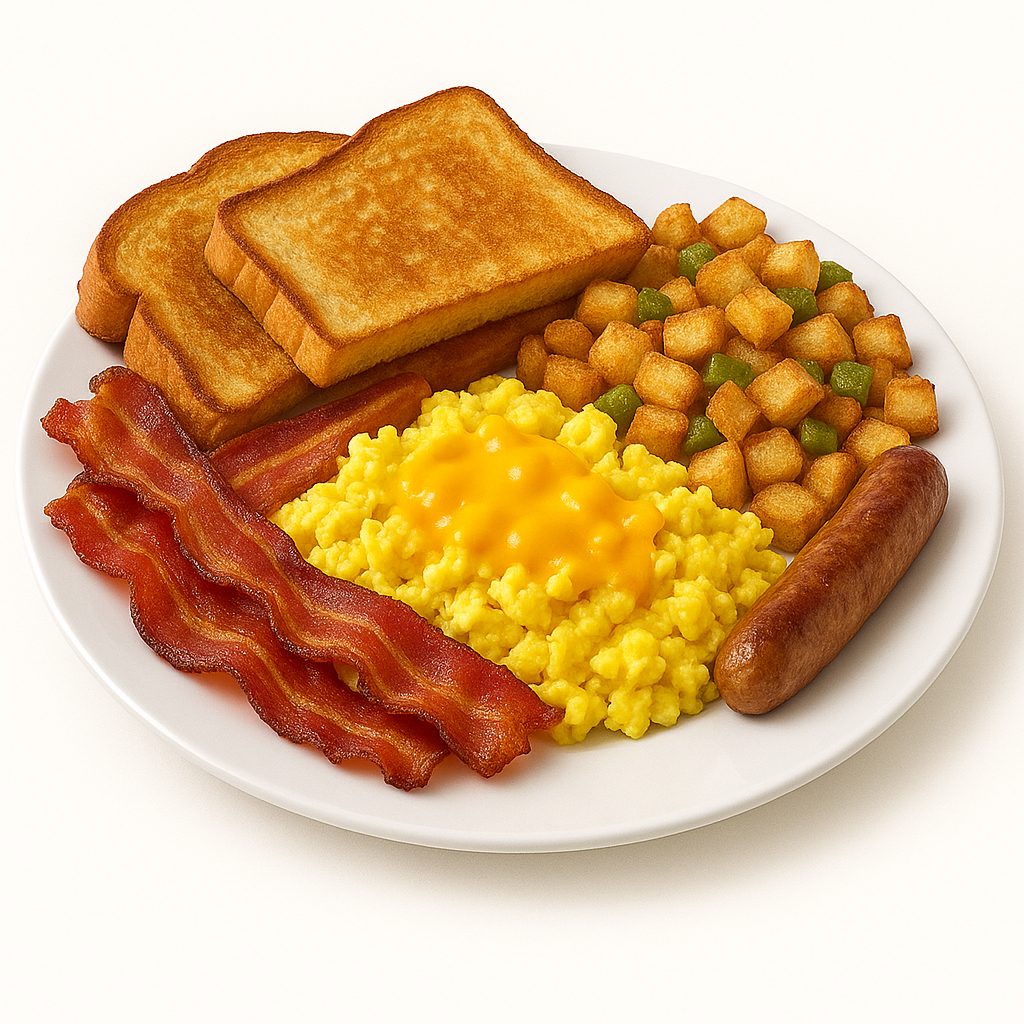 B6. Breakfast Platter.