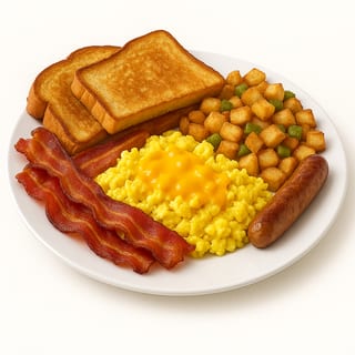 B6. Breakfast Platter
