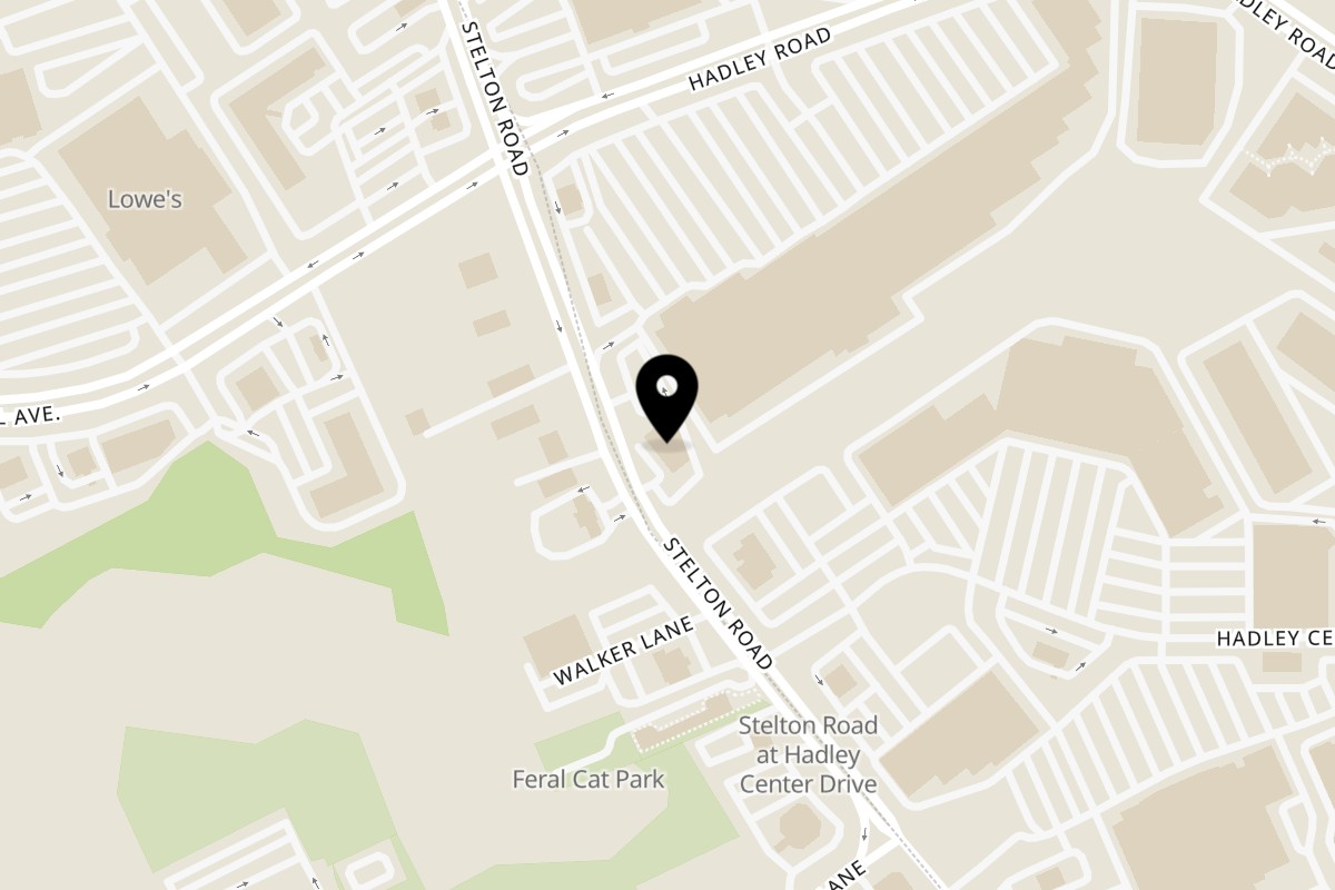 Map showing the location of Smokin Chicken & Pizza on 4811 Stelton Road ste b in South Plainfield
